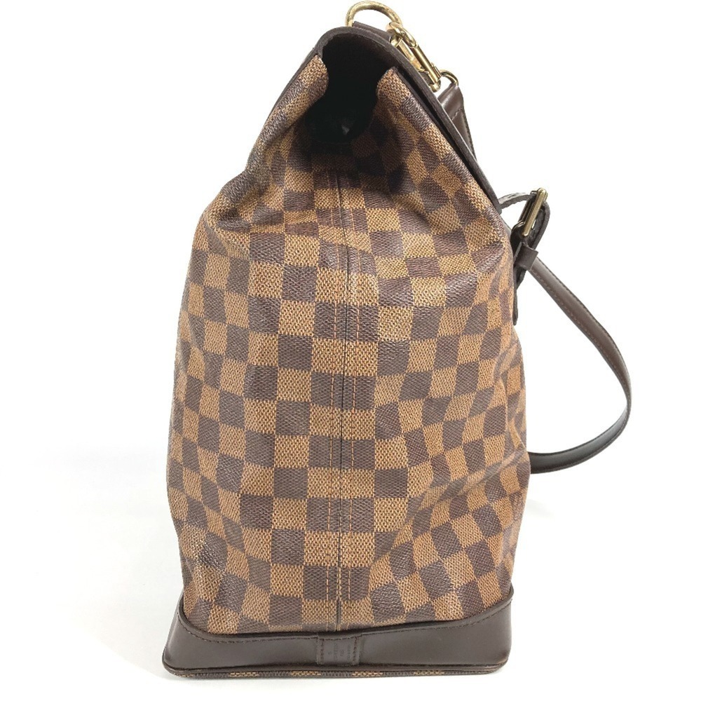 LOUIS VUITTON Authentic Brown Damier Canvas Shoulder Bag - Picture 4 of 16